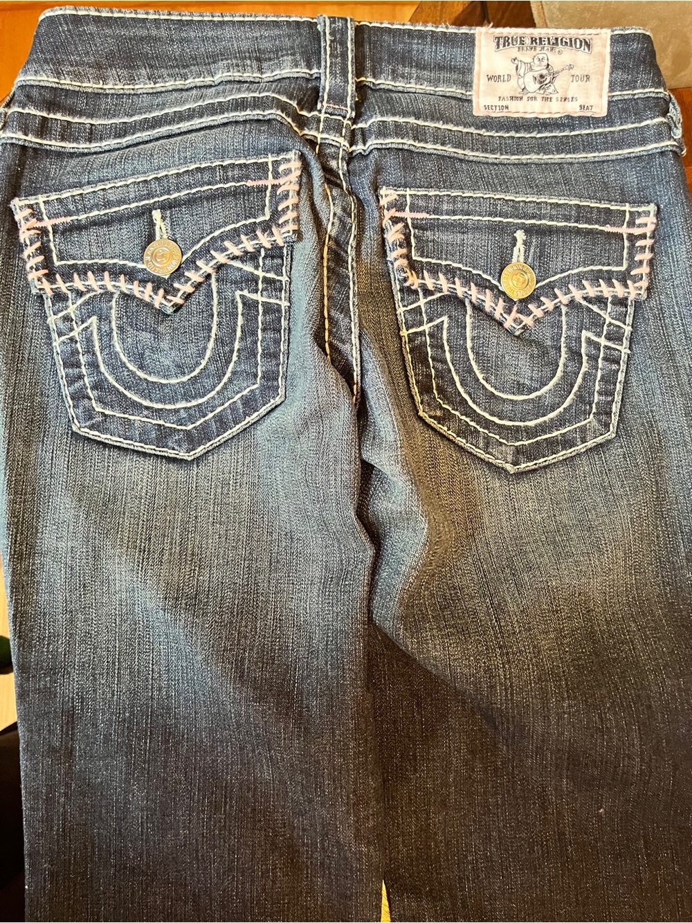 True Religion Women's Dark Blue Boot Cut Jeans - Picture 9 of 15